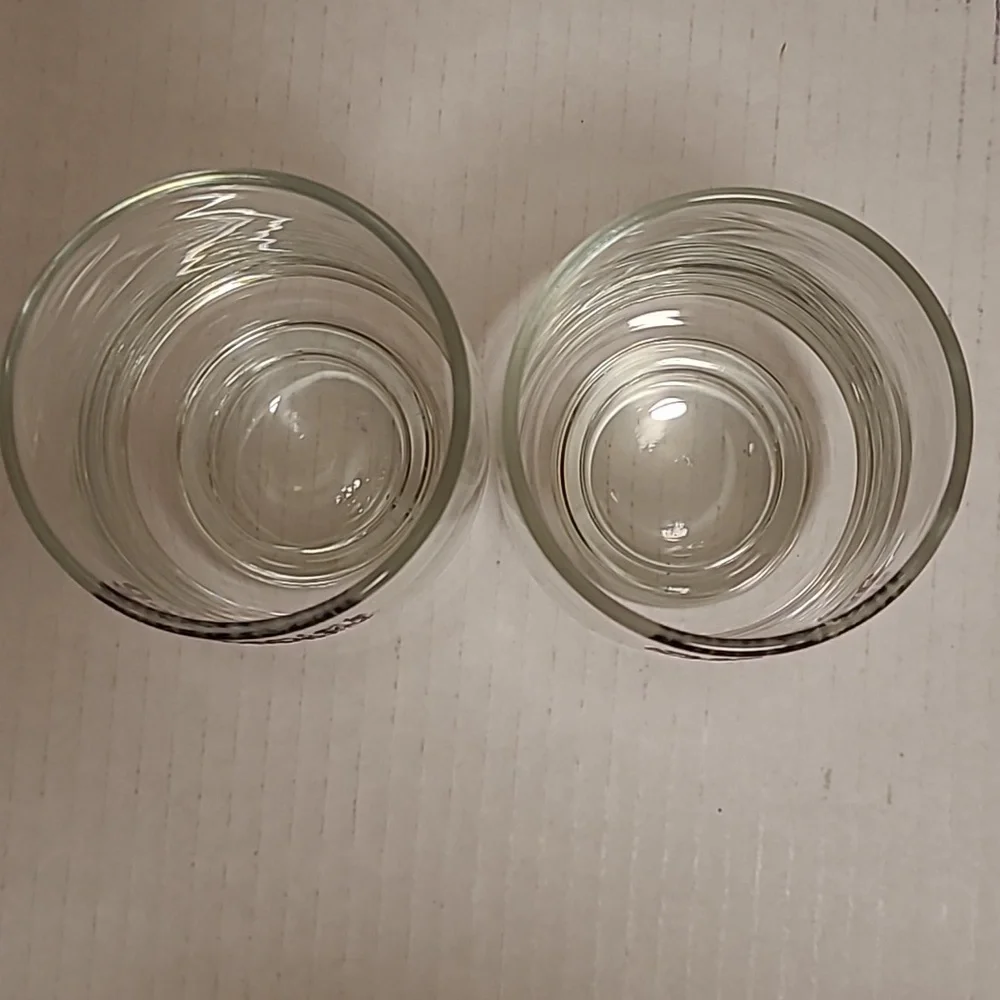 Pair of Jack Daniels Gold Medal No.7 Whiskey Glasses